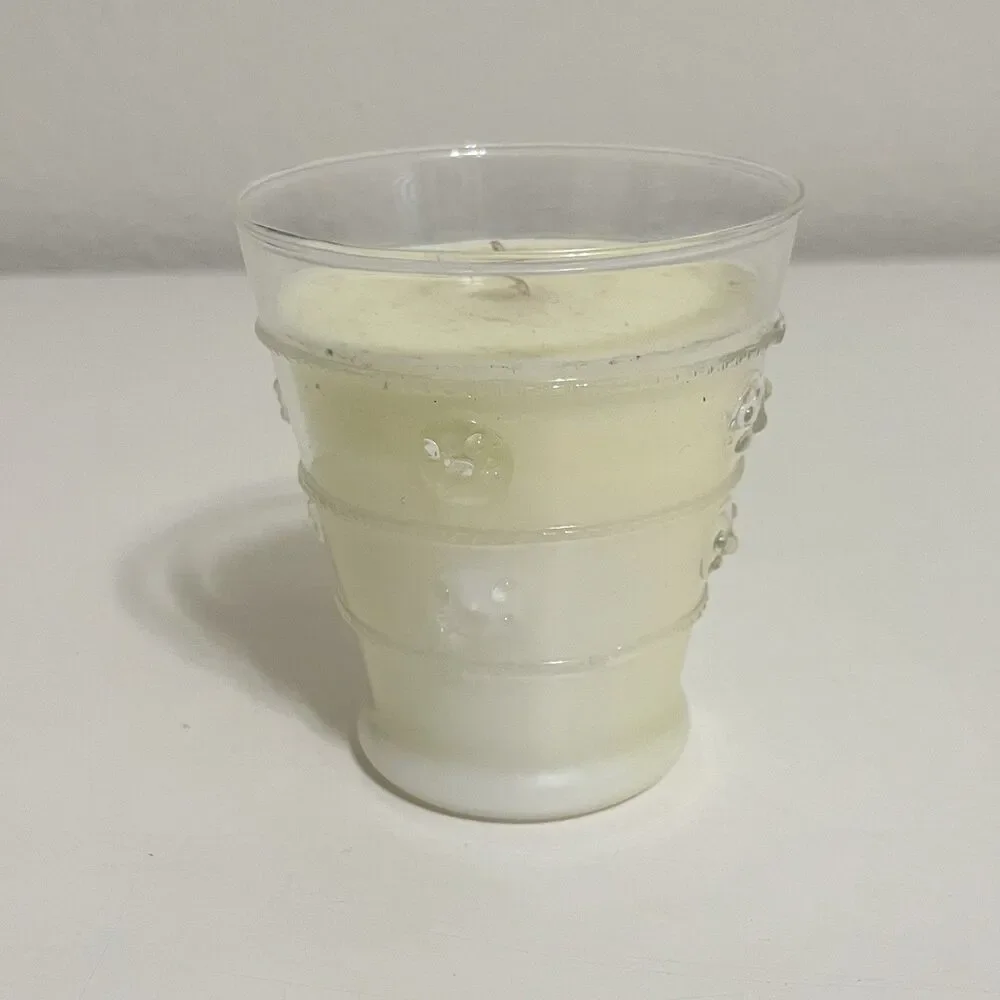 Zodax Grand Casablanca Scented Glass Jar Candle, 8.3 oz - White Rose